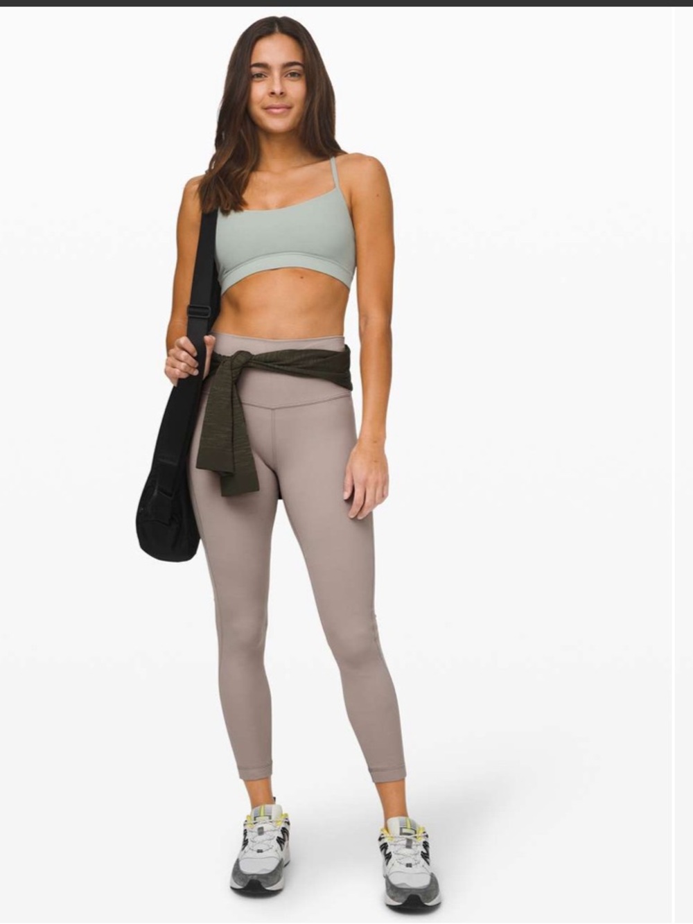 Lululemon Align Pant II 25" Dark Chrome 12 Gym Yoga Workout Training